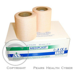 Náplast Mediplast 5cm x 5m 1140 6ks