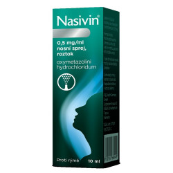NASIVIN® 0,5 mg/ml nosní sprej, roztok 10 ml