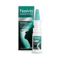 NASIVIN® Sensitive 0,5 mg/ml nosní sprej, roztok 10 ml