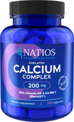 NATIOS Chelated Calcium Complex 200 mg 100 kapslí