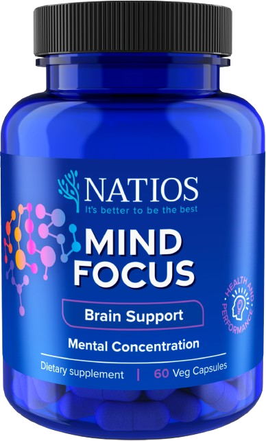 NATIOS Mind Focus 60 kapslí