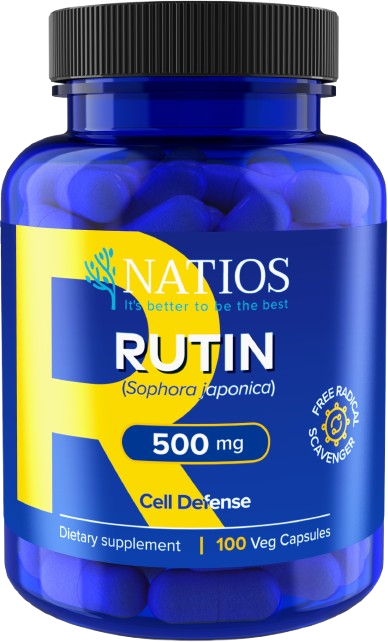 NATIOS Rutin (Sophora japonica) 500 mg 100 kapslí
