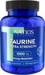NATIOS Taurine Extra Strength 1000 mg 100 kapslí