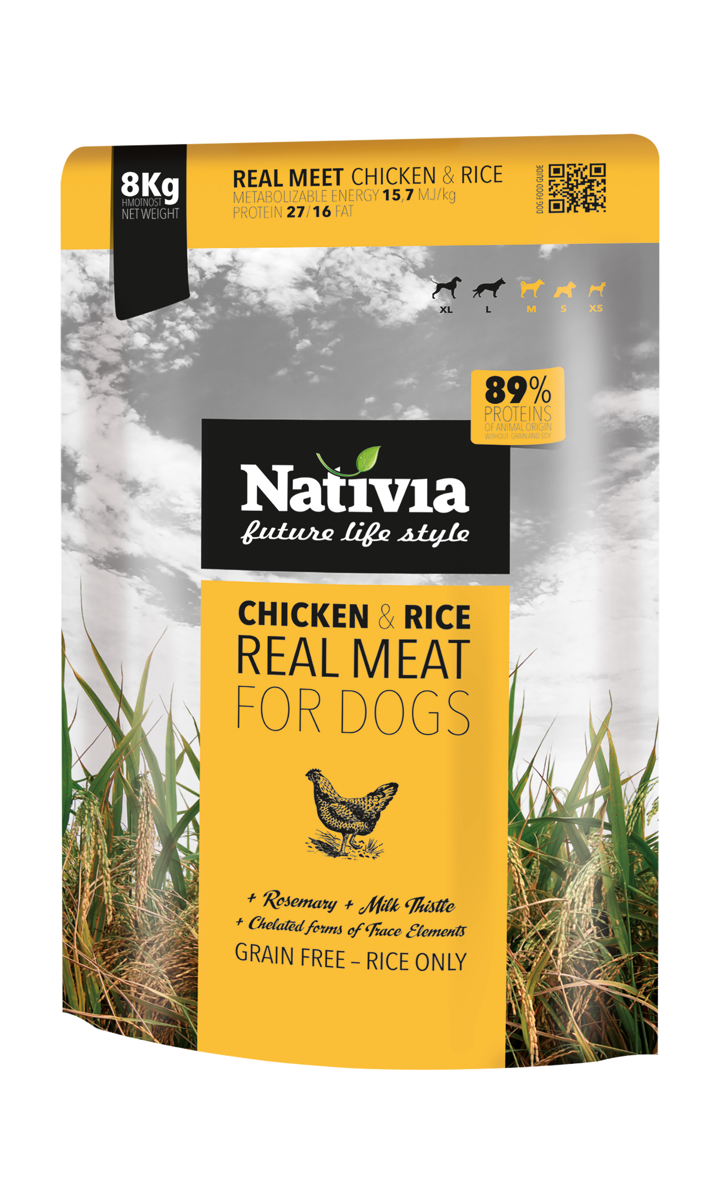 Nativia Real Meat chicken 8 kg