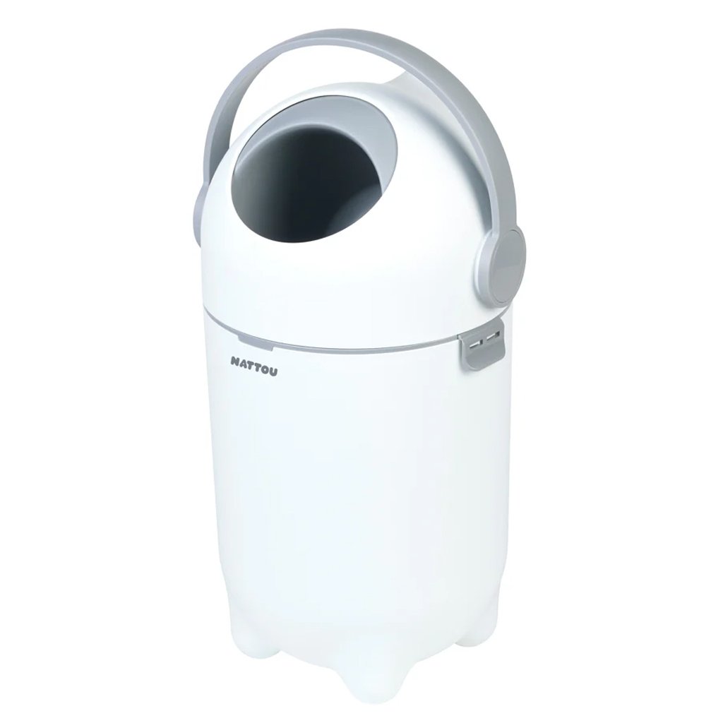 Nattou Koš na pleny Dropy White 27 cm, 20l