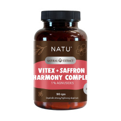 NATU Drmek extrakt se šafránem 90 kapslí