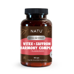 NATU Drmek extrakt se šafránem 90 kapslí