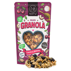 NATU Granola paleo třešně a mandle 350 g