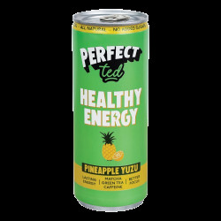 NATU Healthy Matcha Energy Drink ananas a yuzu 250 ml