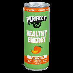 NATU Healthy Matcha Energy Drink broskev 250 ml