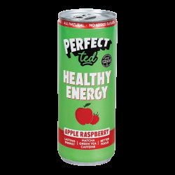 NATU Healthy Matcha Energy Drink jablko a malina 250 ml