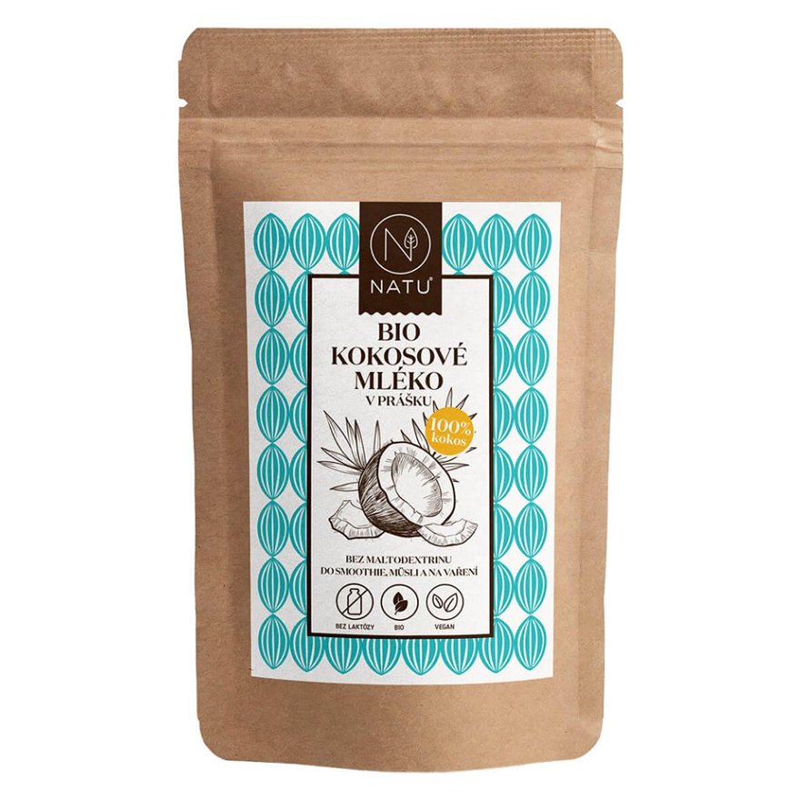 NATU Kokosové mléko v prášku 250 g BIO