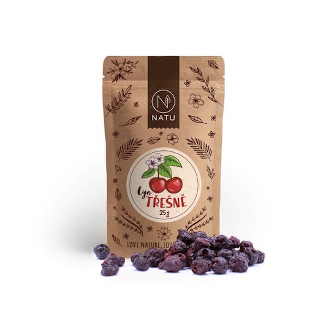 NATU Lyofilizované třešně 25 g