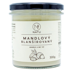 NATU Mandlový krém blanšírovaný 300 g