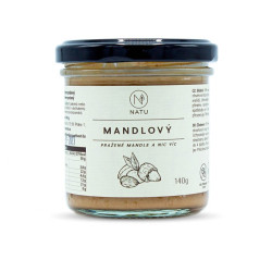 NATU Mandlový krém pražený 140 g