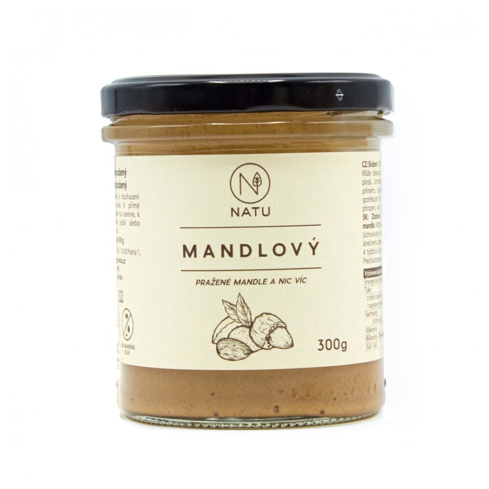 NATU Mandlový krém pražený 300 g