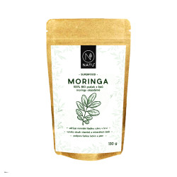 NATU Moringa prášek 130 g BIO