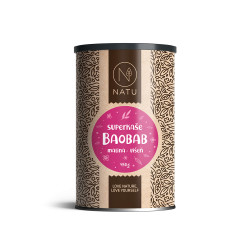 NATU Superkaše Baobab s malinami a višněmi 450 g