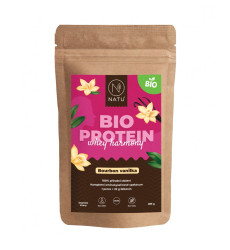NATU Whey Harmony Grass-fed protein Bourbon vanilka BIO 385 g