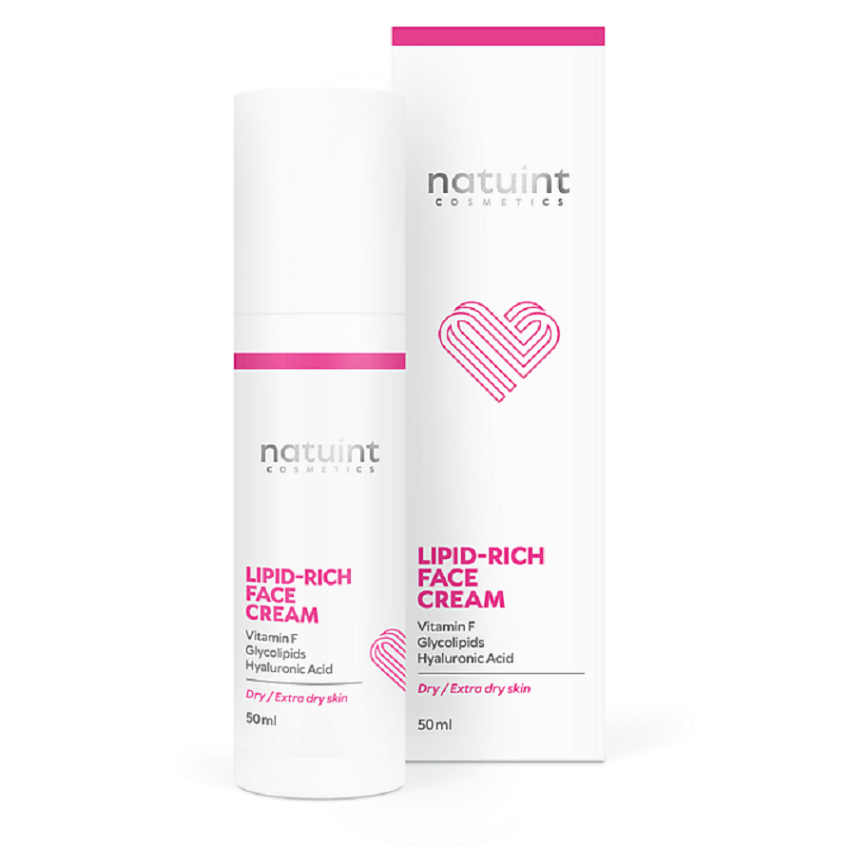NATUINT COSMETICS Výživný pleťový krém s lipidy 50 ml