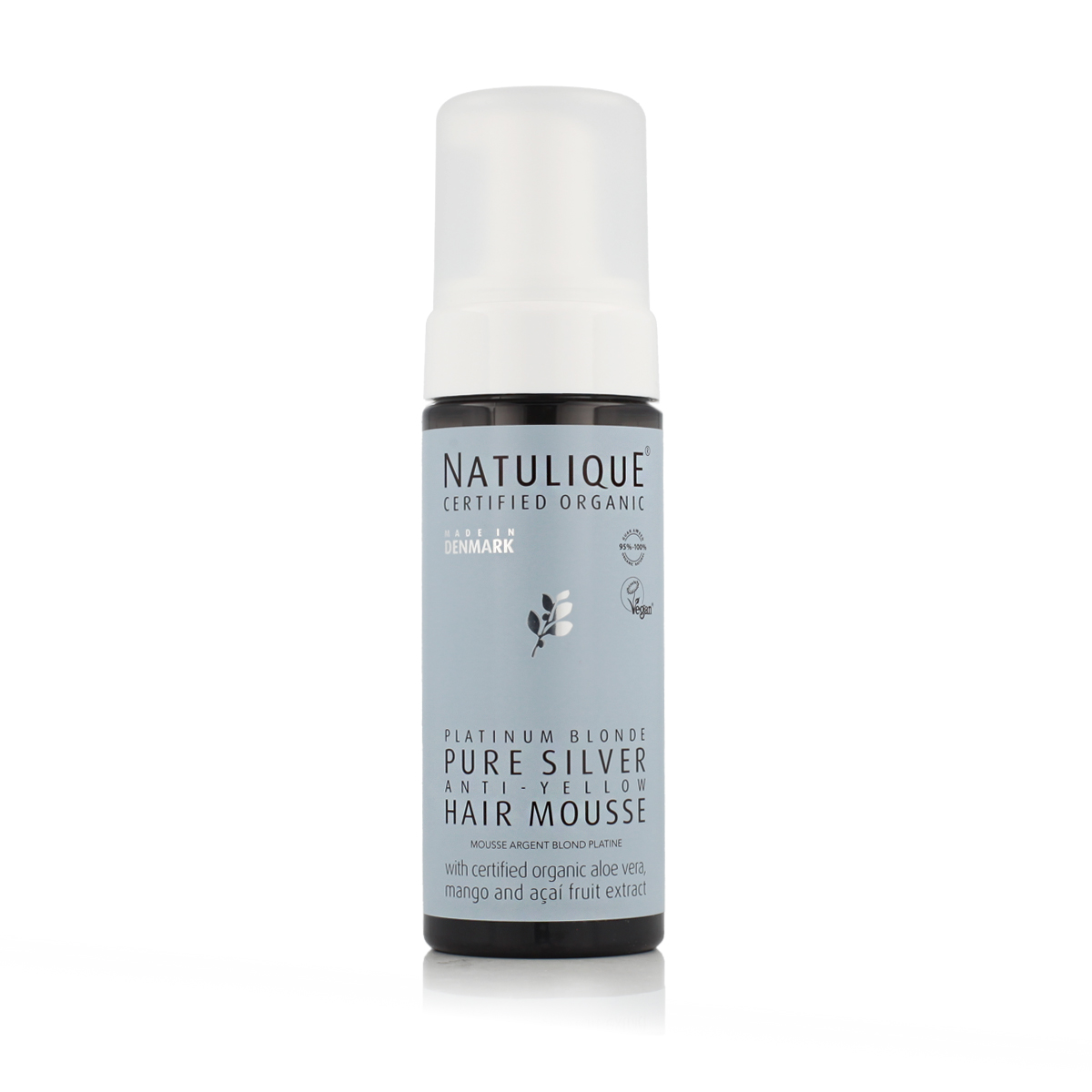 Natulique Pure Silver Hair Mousse 150 ml