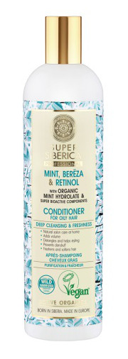 NATURA SIBERICA Kondicionér pro mastné vlasy 400 ml