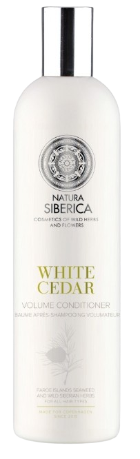 NATURA SIBERICA Kondicionér pro větší objem Bílý cedr 400 ml