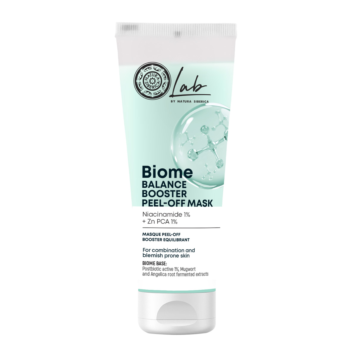 Natura Siberica Lab Biome Balance Booster Slupovací maska 75 ml