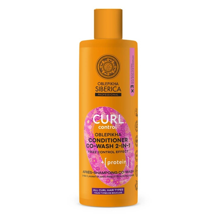NATURA SIBERICA O Curl Control Proteinový 2v1 Kondicionér 400 ml