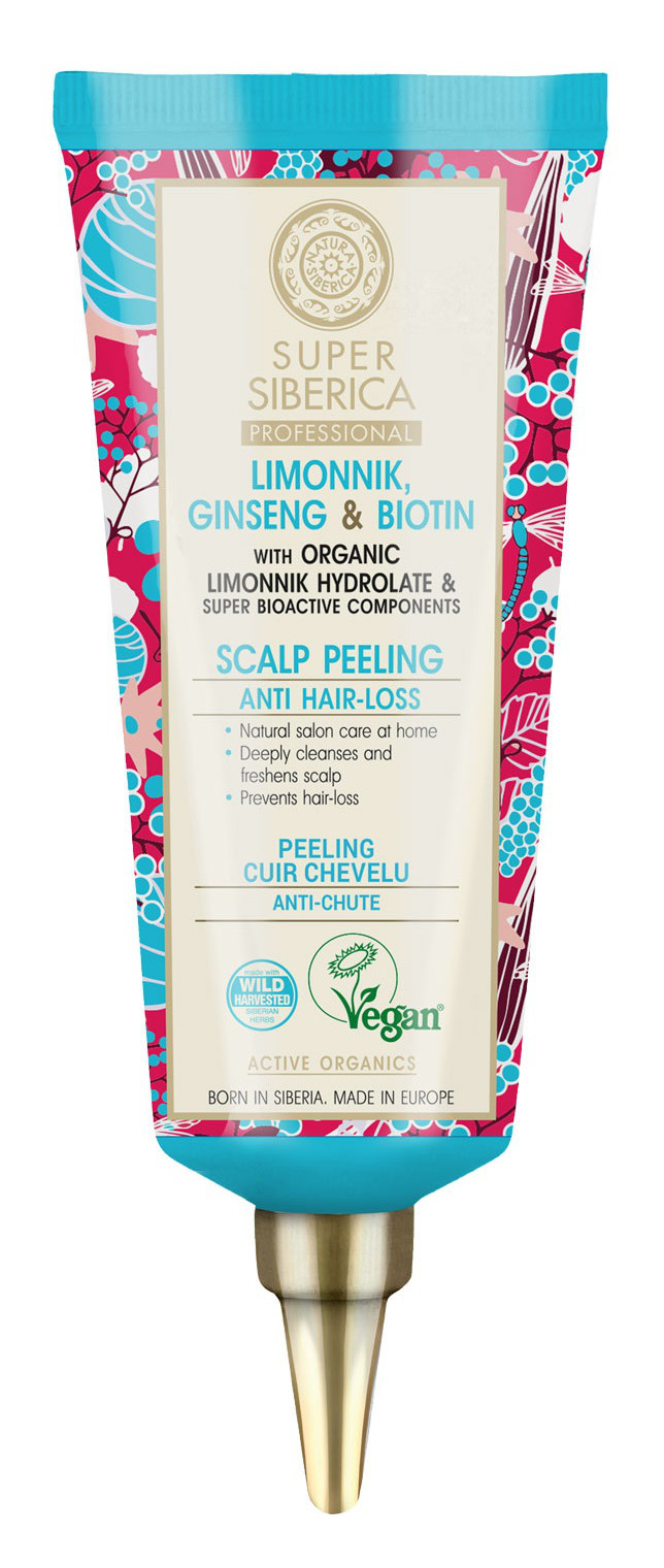 NATURA SIBERICA Peeling proti vypadávání vlasů 100 ml