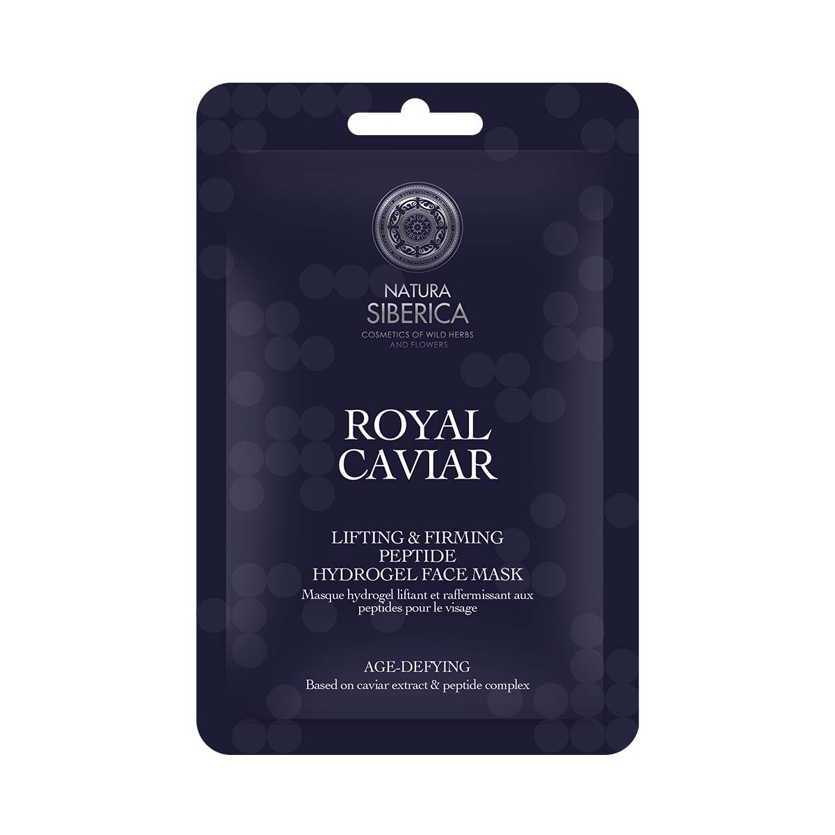 Natura Siberica Royal Caviar Peptidová hydrogelová maska 1 ks