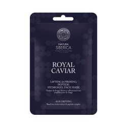 Natura Siberica Royal Caviar Peptidová hydrogelová maska 1 ks