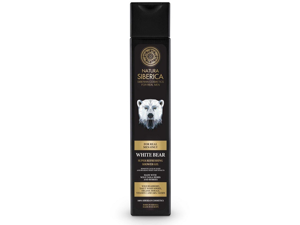 NATURA SIBERICA Super osvěžující sprchový gel Lední medvěd 250 ml