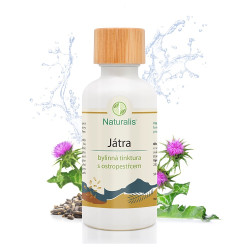 NATURALIS Bylinná tinktura játra s ostropestřcem 50 ml
