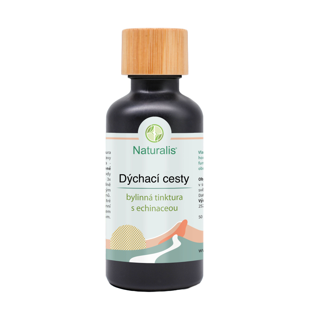 Naturalis Dýchací cesty bylinná tinktura 50 ml