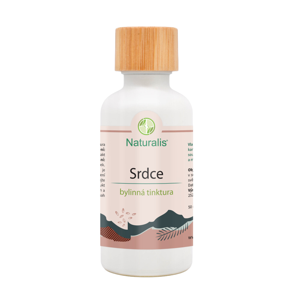 Naturalis Srdce bylinná tinktura 50 ml