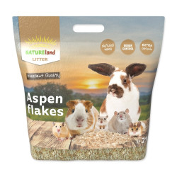 Nature Land Podestýlka osikové lupínky 21 l