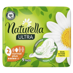 NATURELLA Ultra Normal Plus Hygienické vložky s křidélky 9 ks