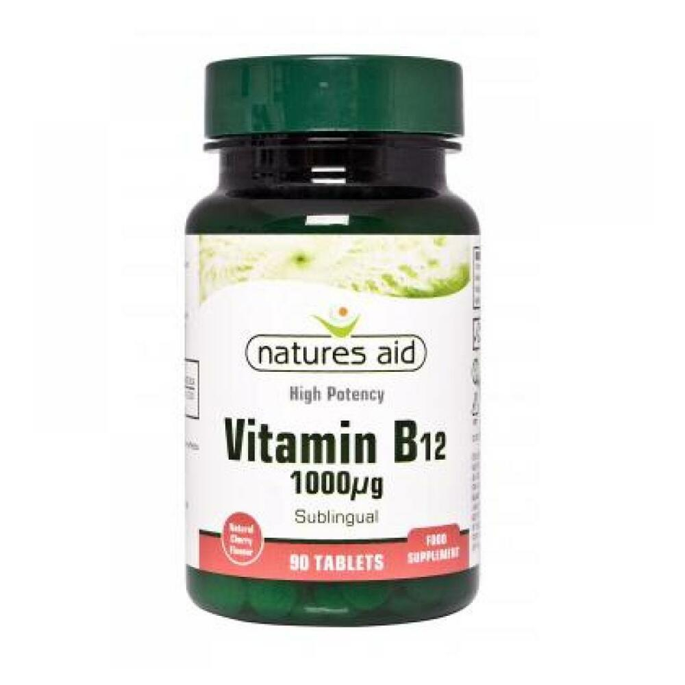 NATURES AID Vitamin B12 1000 mcg 90 tablet