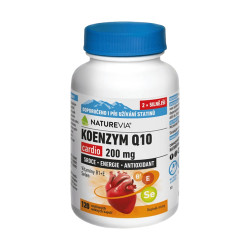 NATUREVIA Koenzym Q10 cardio 200 mg 120 kapslí