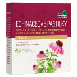 NATURPRODUKT Echinaceové pastilky 20 kusů