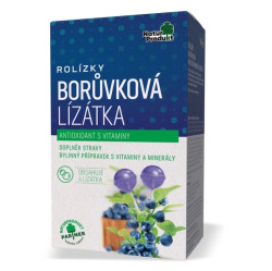 NATURPRODUKT Rolízky borůvková lízátka multivitamin 4 ks