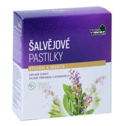 NATURPRODUKT Šalvějové pastilky 20 kusů