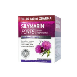 NATURPRODUKT Silymarin 250 mg + vitamin D3 80+10 tablet