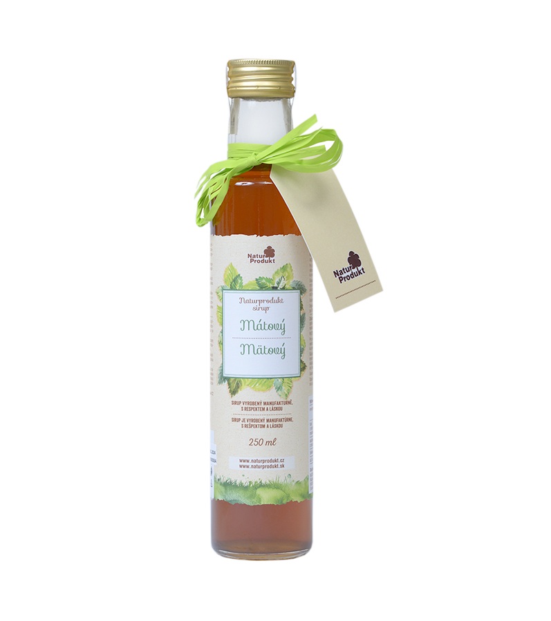 Naturprodukt Sirup mátový 250 ml