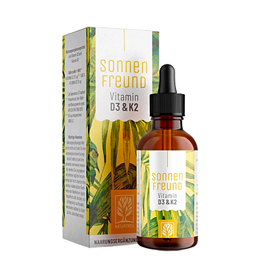 NATURTREU Vitamín D3 + K2 MK7 kapky 30 ml