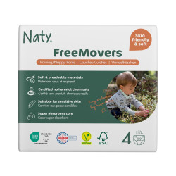 Naty 4 Maxi 8–15 kg natahovací plenkové kalhotky 22 ks