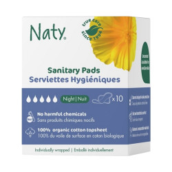 NATY Dámské vložky noční 10 ks