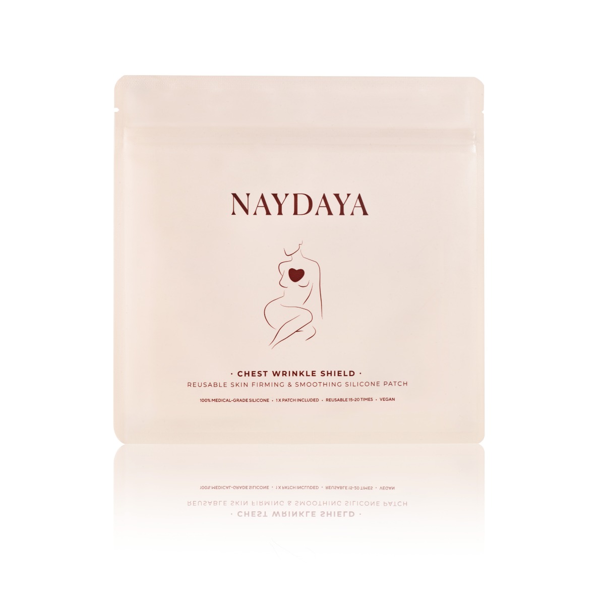 Naydaya Silikonová náplast proti vráskám na dekolt 1 ks