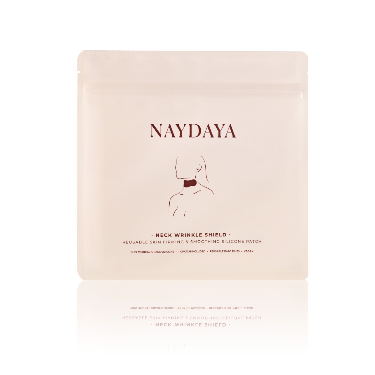 Naydaya Silikonová náplast proti vráskám na krk 1 ks